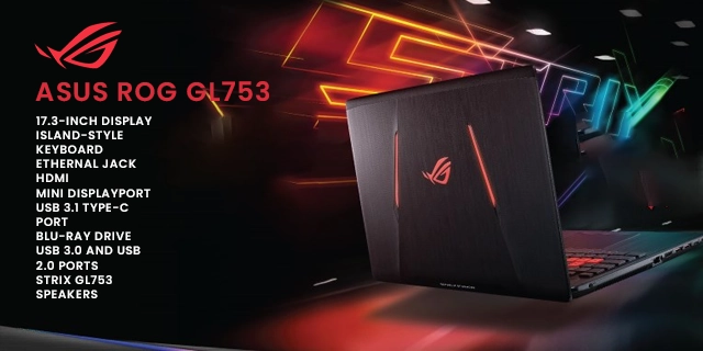 features of Rog GL753