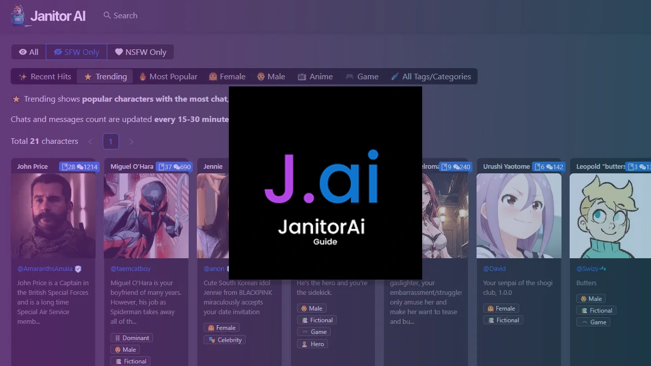 J.ai | Janitor AI Guide
