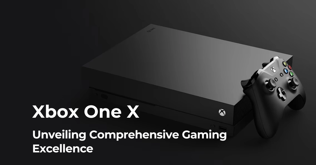 Xbox One X gaming console
