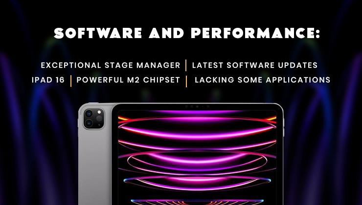 software features and performance of ipad Pro